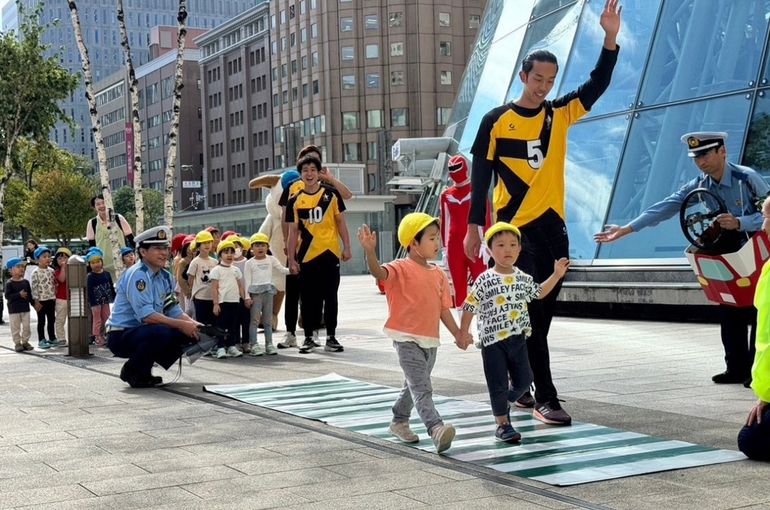 イエロースターズ交通安全運動