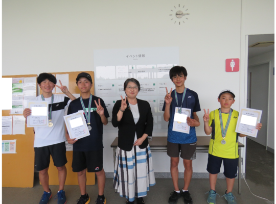 武ダGEAD株式会社杯　春季ジュニアリーグテニス大会44th