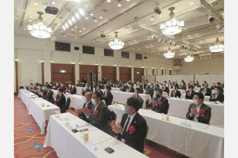 第2期(2022年)一般社団法人 北海道社会基盤開発協会 定時総会 次第および会場の様子